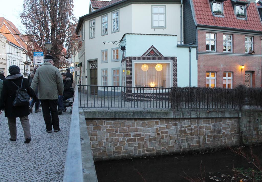 Ferien Im Laden Apartment Quedlinburg Bagian luar foto