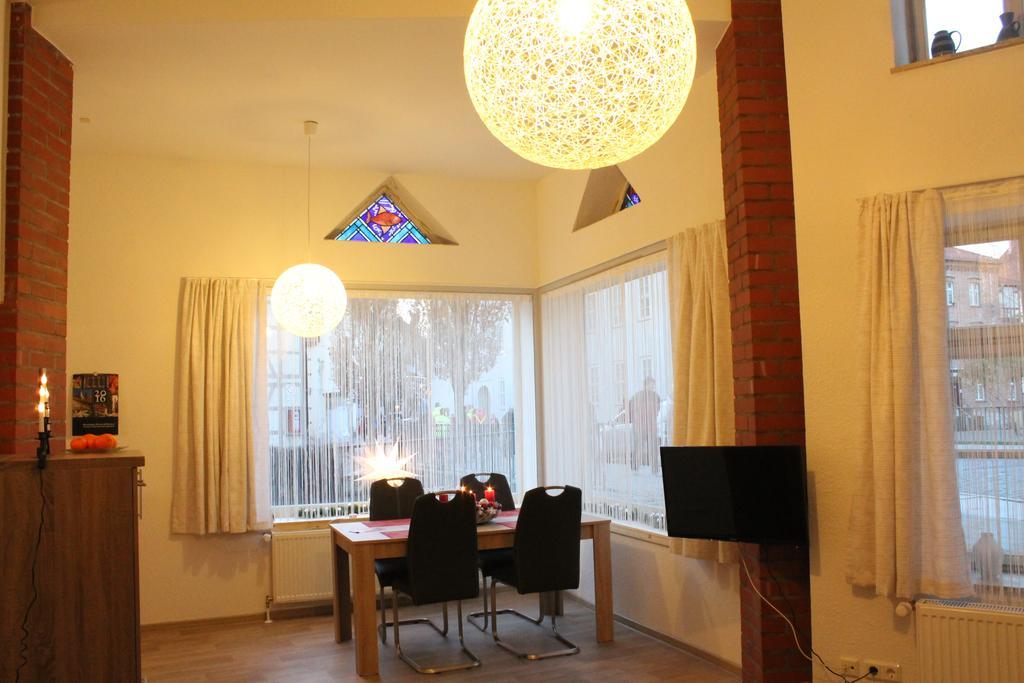 Ferien Im Laden Apartment Quedlinburg Bagian luar foto