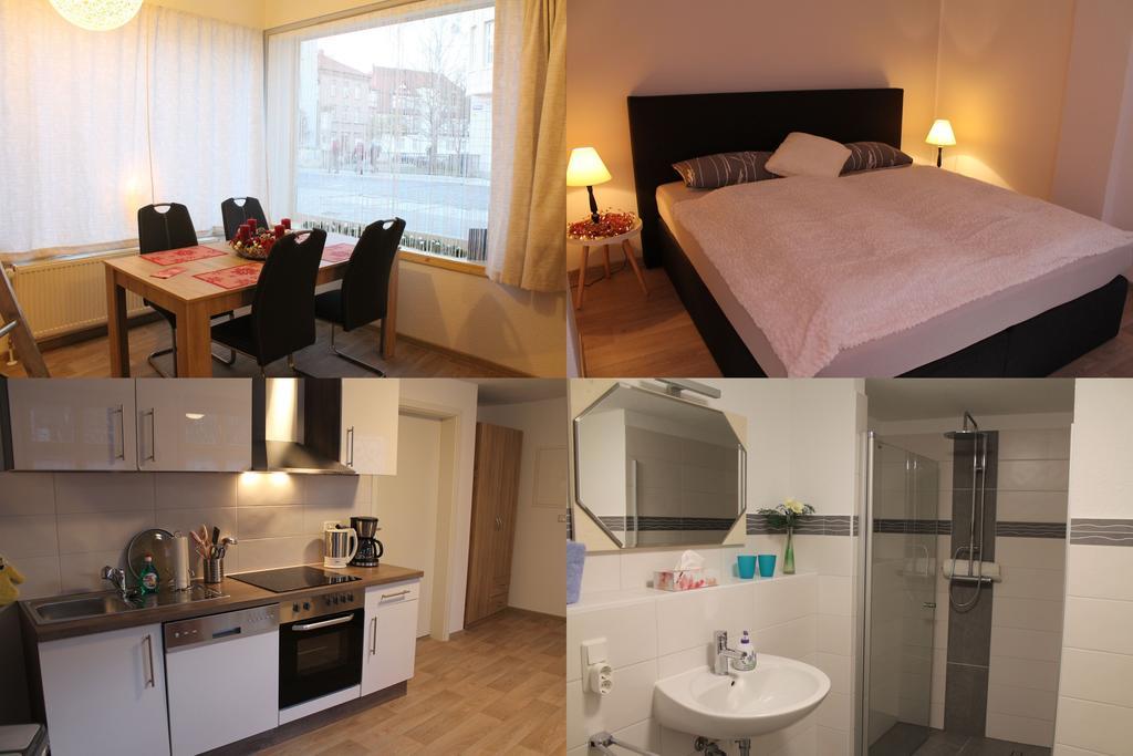 Ferien Im Laden Apartment Quedlinburg Bagian luar foto